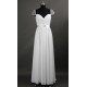 A-Line Cap-Sleeve Long White Chiffon Prom Evening Formal Dresses ED011074 A-Line Cap-Sleeve Long White Chiffon Prom Evening Formal Dresses ED011074
