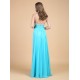 A-Line Beaded Long Chiffon Prom Evening Formal Dresses ED011190