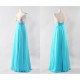 A-Line Beaded Long Chiffon Prom Evening Formal Dresses ED011190