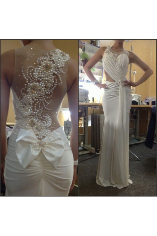 Sexy Trumpet/Mermaid Beaded Long Prom Evening Formal Dresses ED011222 Sexy Trumpet/Mermaid Beaded Long Prom Evening Formal Dresses ED011222
