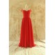 A-Line Beaded Cap-Sleeve Long Red Chiffon Prom Evening Formal Dresses ED011509 A-Line Beaded Cap-Sleeve Long Red Chiffon Prom Evening Formal Dresses ED011509