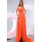 One-Shoulder Long Chiffon Prom Evening Formal Party Dresses ED010160