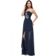 A-Line Sweetheart Beaded Split-Front Chiffon Prom Evening Formal Dresses ED011615
