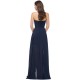A-Line Sweetheart Beaded Split-Front Chiffon Prom Evening Formal Dresses ED011615