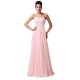 A-Line Sweetheart Beaded Long Pink Chiffon Prom Evening Formal Dresses ED011616 A-Line Sweetheart Beaded Long Pink Chiffon Prom Evening Formal Dresses ED011616