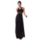Beaded Long Black Chiffon Prom Evening Formal Dresses ED011620 Beaded Long Black Chiffon Prom Evening Formal Dresses ED011620