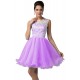 A-Line Short Lace Prom Evening Formal Dresses ED011622