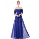 A-Line Off-the-Shoulder Half Sleeve Long Chiffon Prom Evening Formal Dresses ED011629 A-Line Off-the-Shoulder Half Sleeve Long Chiffon Prom Evening Formal Dresses ED011629