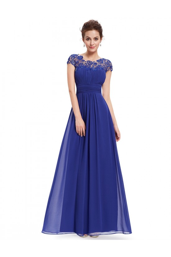 A-Line Cap-Sleeve Lace and Chiffon Long Mother of the Bride Dresses Evening Formal Dresses ED011633 A-Line Cap-Sleeve Lace and Chiffon Long Mother of the Bride Dresses Evening Formal Dresses ED011633