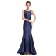 Trumpet/Mermaid Beaded Lace and Satin Long Blue Prom Evening Formal Dresses ED011634 Trumpet/Mermaid Beaded Lace and Satin Long Blue Prom Evening Formal Dresses ED011634