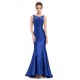 Trumpet/Mermaid Beaded Lace and Satin Long Blue Prom Evening Formal Dresses ED011634 Trumpet/Mermaid Beaded Lace and Satin Long Blue Prom Evening Formal Dresses ED011634