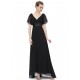 A-Line V-Neck Long Chiffon Mother of the Bride Dresses Evening Formal Dresses ED011635 A-Line V-Neck Long Chiffon Mother of the Bride Dresses Evening Formal Dresses ED011635