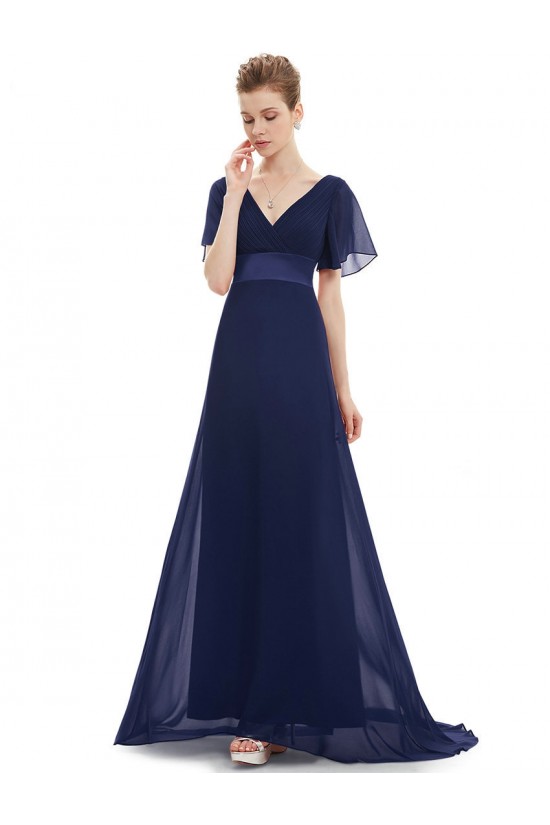 A-Line V-Neck Long Chiffon Mother of the Bride Dresses Evening Formal Dresses ED011635 A-Line V-Neck Long Chiffon Mother of the Bride Dresses Evening Formal Dresses ED011635