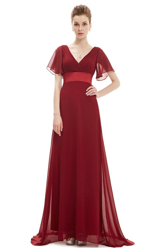 A-Line V-Neck Long Chiffon Mother of the Bride Dresses Evening Formal Dresses ED011635 A-Line V-Neck Long Chiffon Mother of the Bride Dresses Evening Formal Dresses ED011635