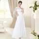 A-Line Half Sleeve Long Black Lace and Chiffon Prom Evening Formal Dresses ED011645 A-Line Half Sleeve Long Black Lace and Chiffon Prom Evening Formal Dresses ED011645