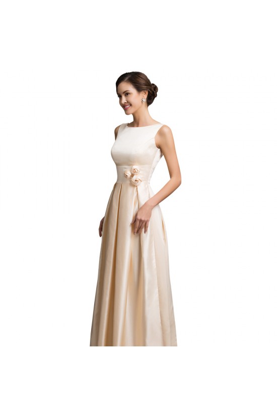 A-Line Bateau Long Prom Evening Formal Bridesmaid Dresses ED011649 A-Line Bateau Long Prom Evening Formal Bridesmaid Dresses ED011649