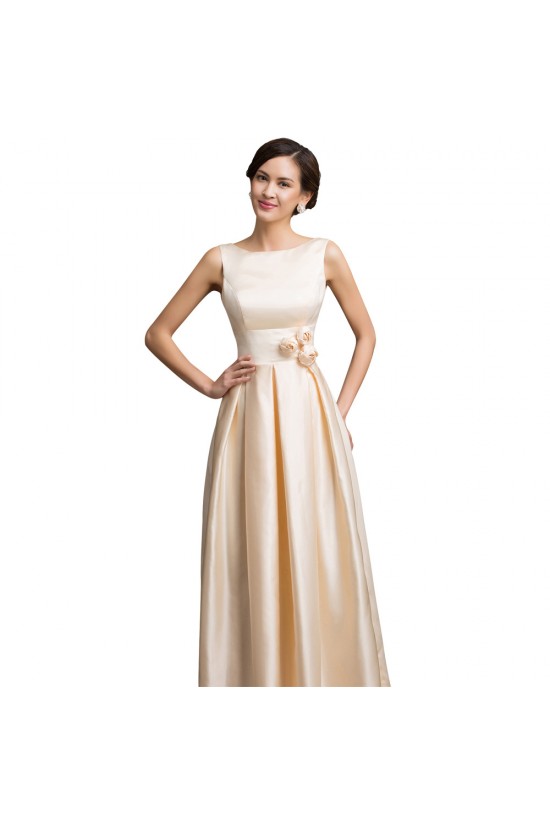 A-Line Bateau Long Prom Evening Formal Bridesmaid Dresses ED011649 A-Line Bateau Long Prom Evening Formal Bridesmaid Dresses ED011649