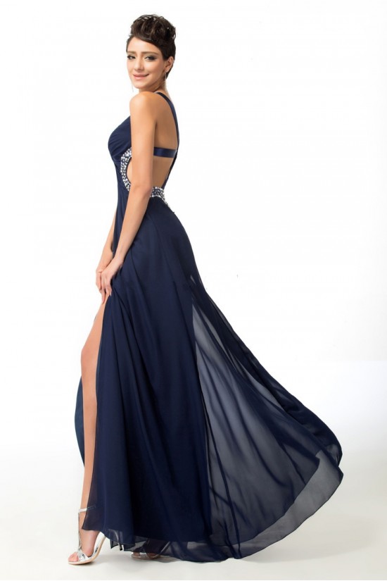 Sheath/Column Beaded Split-Front Long Chiffon Prom Evening Formal Dresses ED011650 Sheath/Column Beaded Split-Front Long Chiffon Prom Evening Formal Dresses ED011650