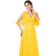 A-Line Beaded Long Yellow Chiffon Prom Evening Formal Dresses ED011655 A-Line Beaded Long Yellow Chiffon Prom Evening Formal Dresses ED011655
