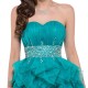 Beaded Sweetheart Short Prom Evening Cocktail Dresses ED011664