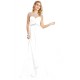 A-Line Bateau Long Yellow Chiffon Prom Evening Formal Dresses ED011667