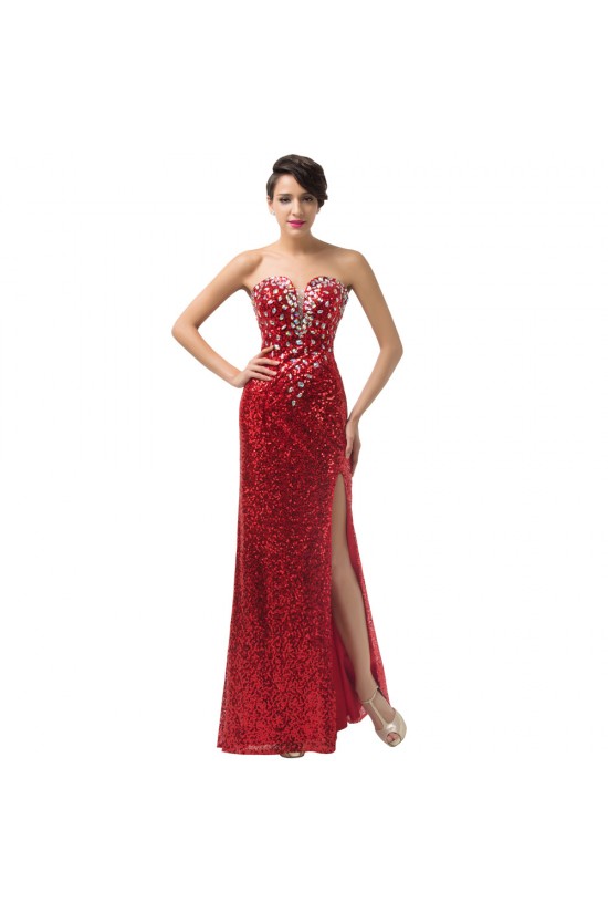 Sheath Sweetheart Sequins Beaded Long Prom Evening Formal Dresses ED011671 Sheath Sweetheart Sequins Beaded Long Prom Evening Formal Dresses ED011671
