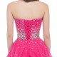 A-Line Sweetheart Beaded Short Prom Evening Cocktail Dresses ED011674