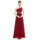 A-Line One-Shoulder Beaded Long Chiffon Prom Evening Formal Dresses ED011678 A-Line One-Shoulder Beaded Long Chiffon Prom Evening Formal Dresses ED011678