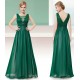A-Line Long Chiffon Prom Evening Formal Dresses ED011683