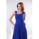 Long Blue Chiffon Prom Evening Formal Party Dresses ED010169
