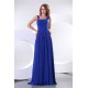 Long Blue Chiffon Prom Evening Formal Party Dresses ED010169