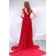 Long Red Chiffon and Lace Prom Evening Formal Party Dresses ED010179 Long Red Chiffon and Lace Prom Evening Formal Party Dresses ED010179