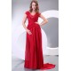 Long Red Chiffon and Lace Prom Evening Formal Party Dresses ED010179 Long Red Chiffon and Lace Prom Evening Formal Party Dresses ED010179
