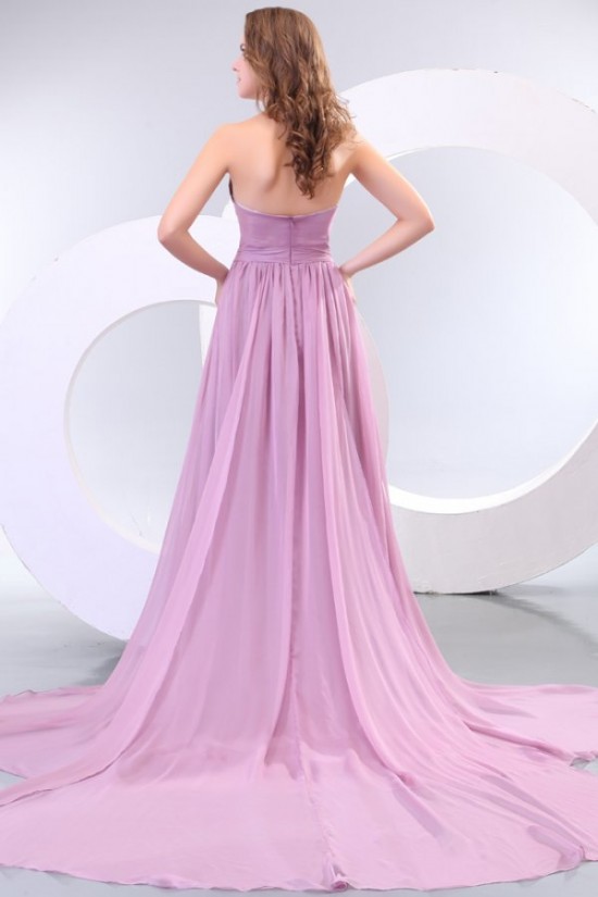 A-Line Sweetheart Long Chiffon Prom Evening Formal Party Dresses ED010180