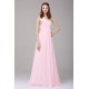 Long Pink One-Shoulder Beaded Chiffon Prom Evening Formal Party Dresses ED010189 Long Pink One-Shoulder Beaded Chiffon Prom Evening Formal Party Dresses ED010189