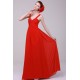 A-Line Long Red Chiffon Prom Evening Formal Party Dresses/Bridesmaid Dresses ED010190 A-Line Long Red Chiffon Prom Evening Formal Party Dresses/Bridesmaid Dresses ED010190