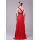 Long Red One-Shoulder Beaded Prom Evening Formal Party Dresses ED010194