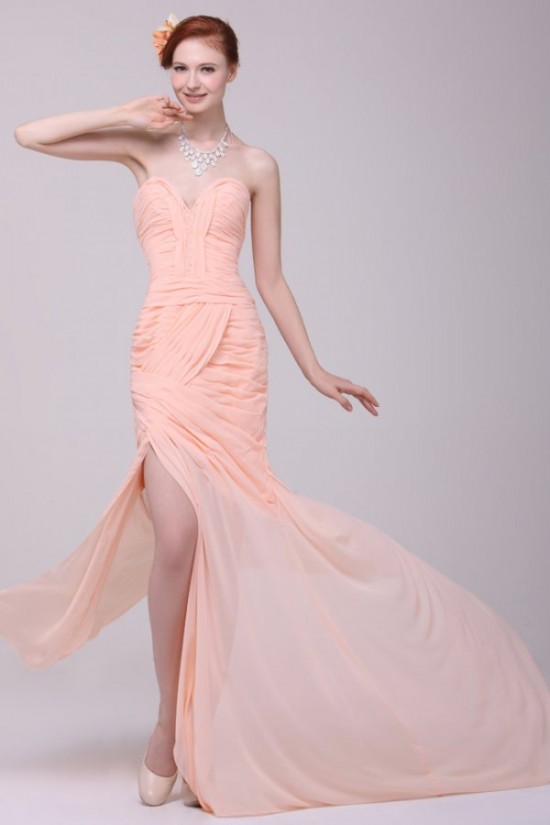Long Chiffon Pleated Prom Evening Formal Party Dresses ED010198 Long Chiffon Pleated Prom Evening Formal Party Dresses ED010198