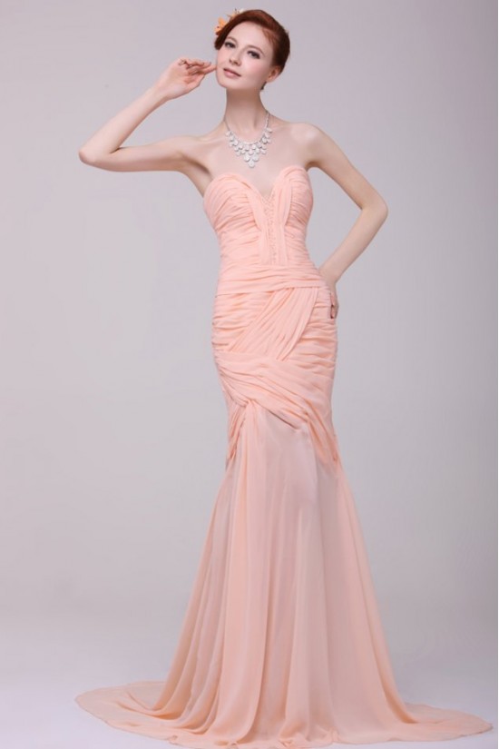 Long Chiffon Pleated Prom Evening Formal Party Dresses ED010198 Long Chiffon Pleated Prom Evening Formal Party Dresses ED010198