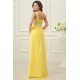 A-Line One-Shoulder Beaded Long Yellow Chiffon Prom Evening Formal Party Dresses/Maternity Evening Dresses ED010199 A-Line One-Shoulder Beaded Long Yellow Chiffon Prom Evening Formal Party Dresses/Maternity Evening Dresses ED010199