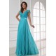 A-Line Cap Sleeve Pleated Long Blue Chiffon and Lace Prom Evening Formal Party Dresses ED010204 A-Line Cap Sleeve Pleated Long Blue Chiffon and Lace Prom Evening Formal Party Dresses ED010204