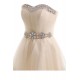 Short Beaded Tulle Prom Evening Formal Party Dresses ED010207