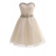 Short Beaded Tulle Prom Evening Formal Party Dresses ED010207