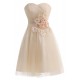 Short Strapless Beaded Prom Evening Formal Party Dresses ED010209
