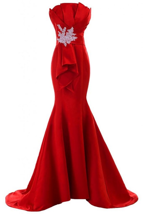 Trumpet/Mermaid Strapless Long Green Prom Evening Formal Party Dresses ED010214 Trumpet/Mermaid Strapless Long Green Prom Evening Formal Party Dresses ED010214