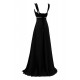 A-Line Beaded Long Blue Chiffon Prom Evening Formal Party Dresses ED010219 A-Line Beaded Long Blue Chiffon Prom Evening Formal Party Dresses ED010219