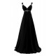 A-Line Beaded Long Blue Chiffon Prom Evening Formal Party Dresses ED010219 A-Line Beaded Long Blue Chiffon Prom Evening Formal Party Dresses ED010219