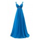 A-Line Beaded Long Blue Chiffon Prom Evening Formal Party Dresses ED010219 A-Line Beaded Long Blue Chiffon Prom Evening Formal Party Dresses ED010219