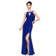 Long Blue Chiffon Prom Evening Formal Party Dresses ED010222 Long Blue Chiffon Prom Evening Formal Party Dresses ED010222