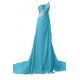 A-Line One-Shoulder Long Blue Chiffon Prom Evening Formal Party Dresses ED010226 A-Line One-Shoulder Long Blue Chiffon Prom Evening Formal Party Dresses ED010226